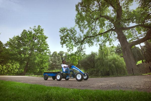 remolque de acero para los karts de pedales BERG