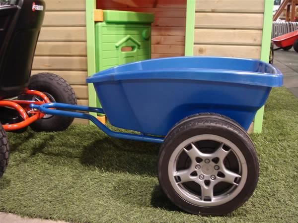 remolque para coches de pedales