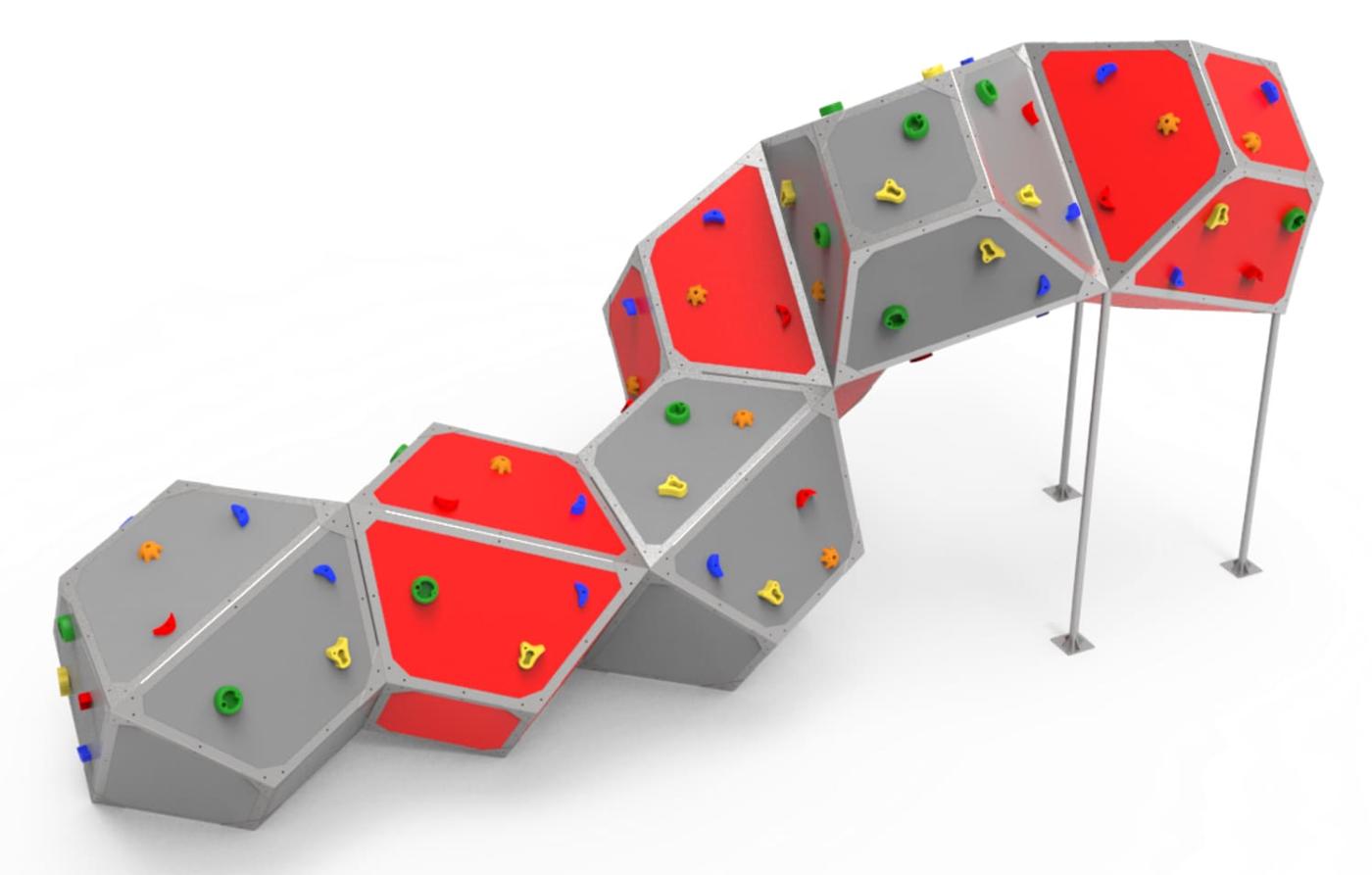 Parede de escalada ANNAPURNA uso público