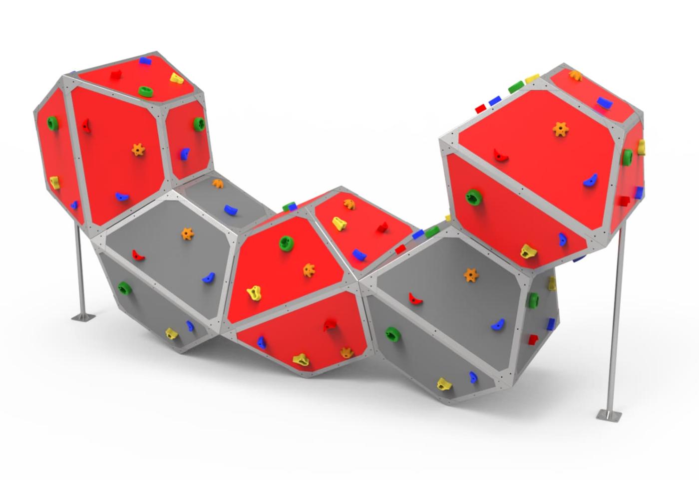 Parede de escalada K2 uso público