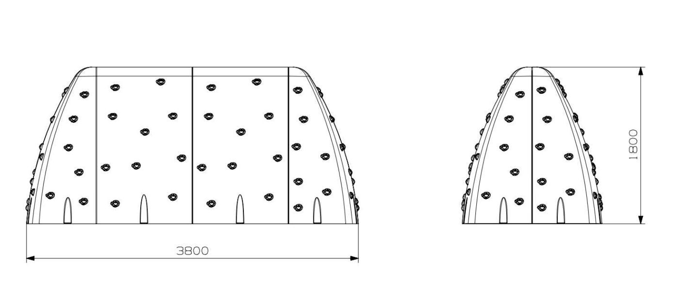 rocodromo infantil homologado