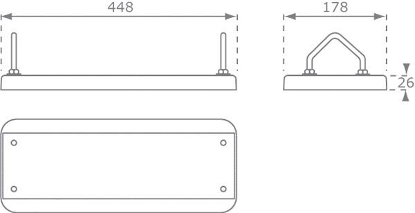 Asiento de caucho y cuerdas para columpio