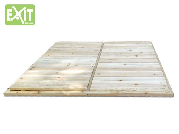 suelo de madera para casitas loft 100 de exit toys
