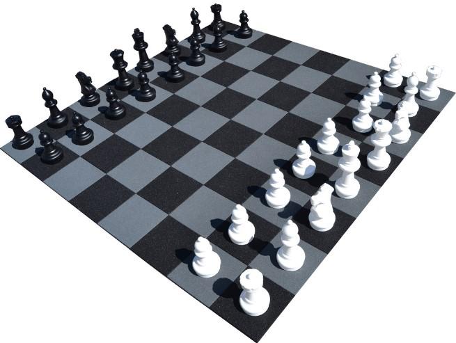 Peças de xadrez gigante são furtadas por estudantes em MG
