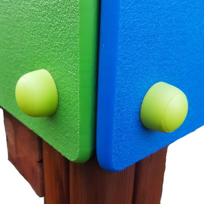 tapones tornilleria parques infantiles