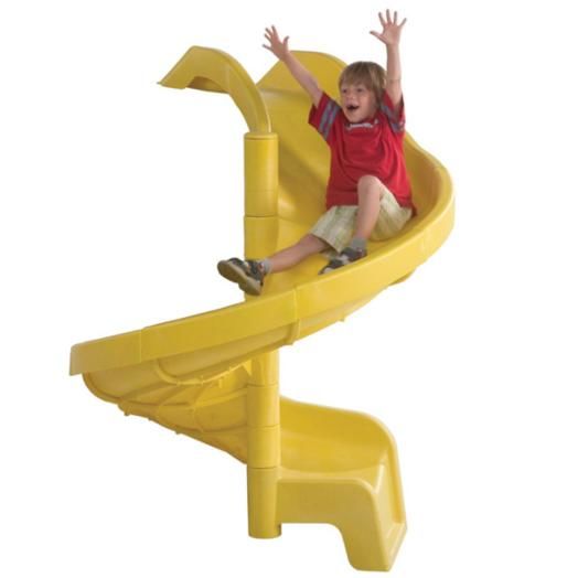 toboganes en espiral HDPE