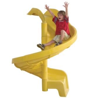 Escorregas Espiral HDPE