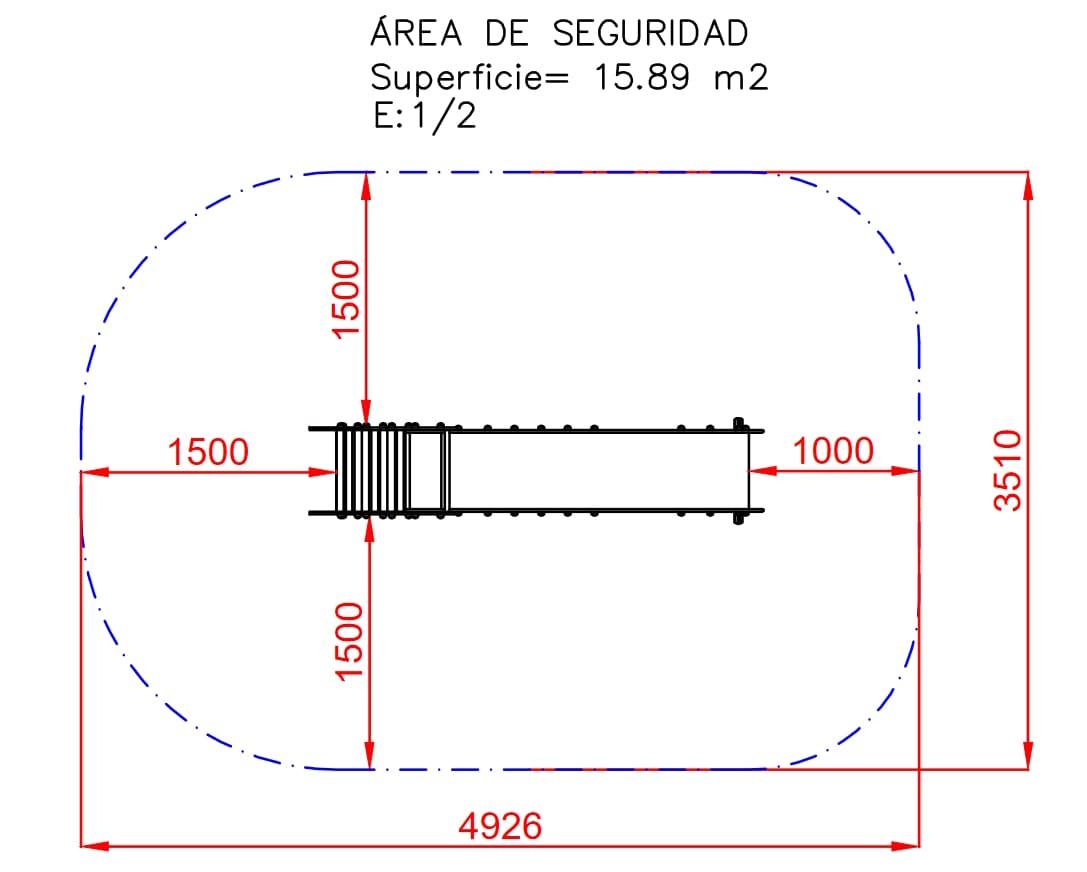 Escorrega Jamaica 90 cm