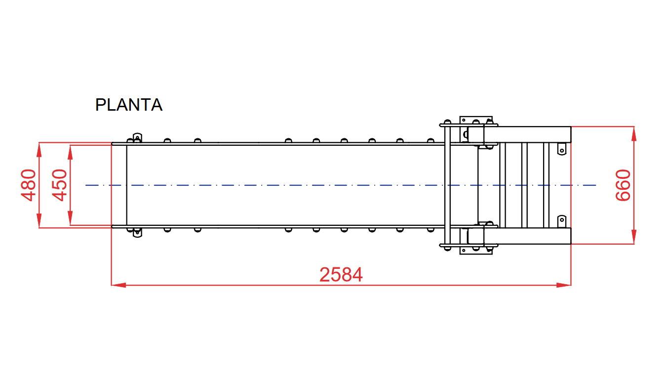 Tobogan Aimara 1 metre d'altura