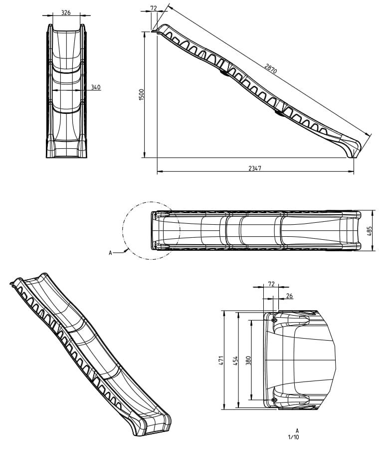 Tobogan Masgames Tuca XL