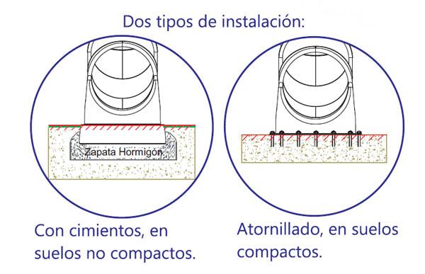 toboganes tubo espiral 300