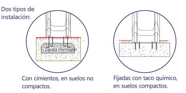 Rampa de tobogán Serie T homologada para uso público, varios colores y medidas