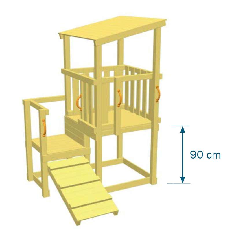 Parc infantil Masgames Mini Cascade mides