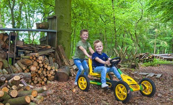 Carro de pedais Berg Buddy John Deere 