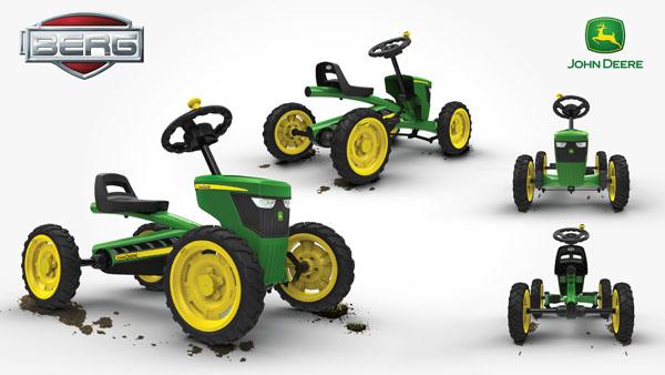 Tractor de pedales BERG BUZZY JOHN DEERE