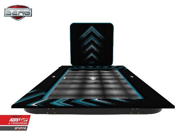 Trampolí rectangular BERG Ultim Elite Flatground Black