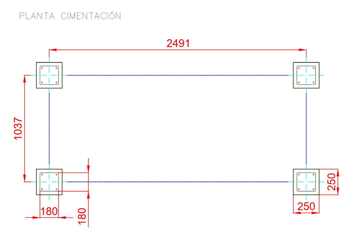 Modelo trepador 3 constituído por ponte de macaco, corda reforçada e barras de metal.