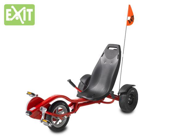 triciclo-de-pedales-Exit-Triker-Pro-100-vermelho-foto-izquierda