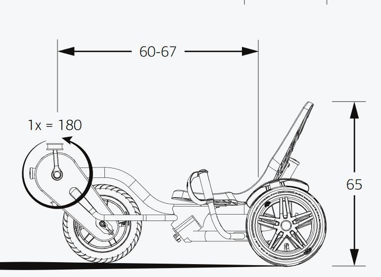 Balanzbike BERG Street-X Venom 5