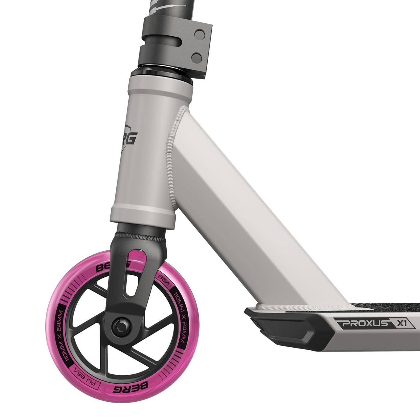 Trotinete Freestyle BERG PROXUS X1 Grey Pink