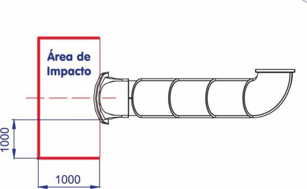 area seguridad toboganes tubo codo