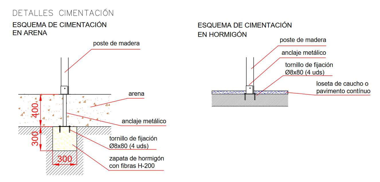 Valla madera Lama PEHD