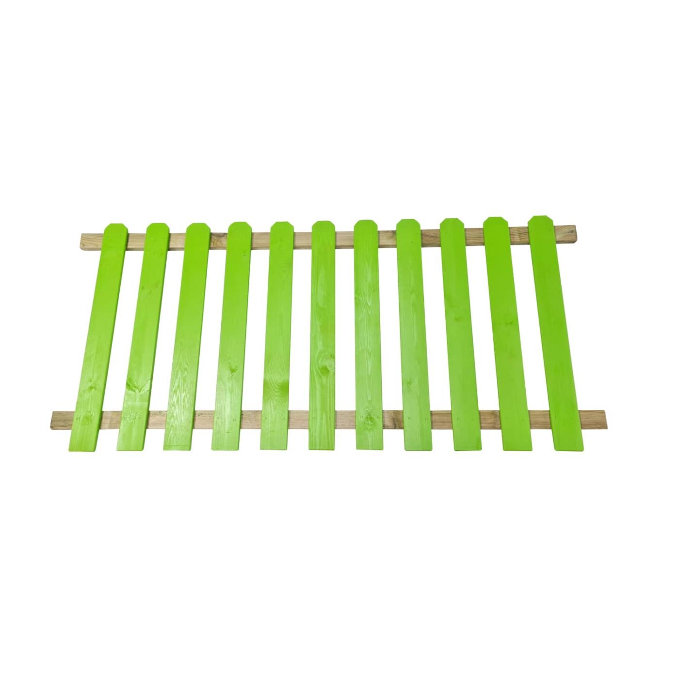 Valla de madera tratada para el exterior y homologada modelo MASGAMES MERLET de altura 100 cm 