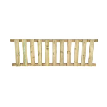 Valla de madera MASGAMES RECTA 80 (lamas 15 mm grosor)