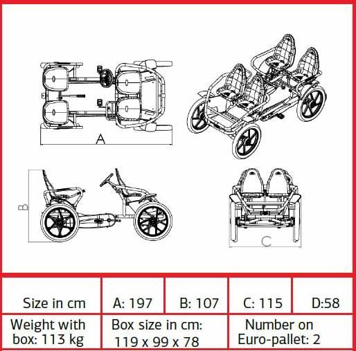 quadricicle berg gran tour 8