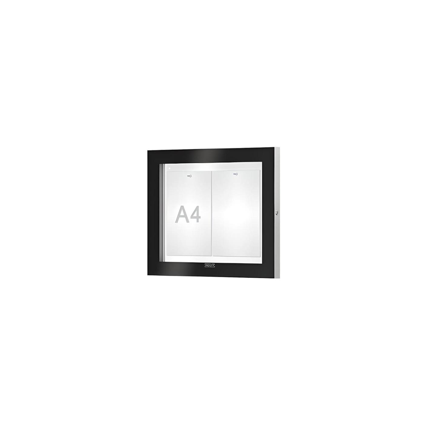 Vitrina de exterior Edge com 54 mm de espessura