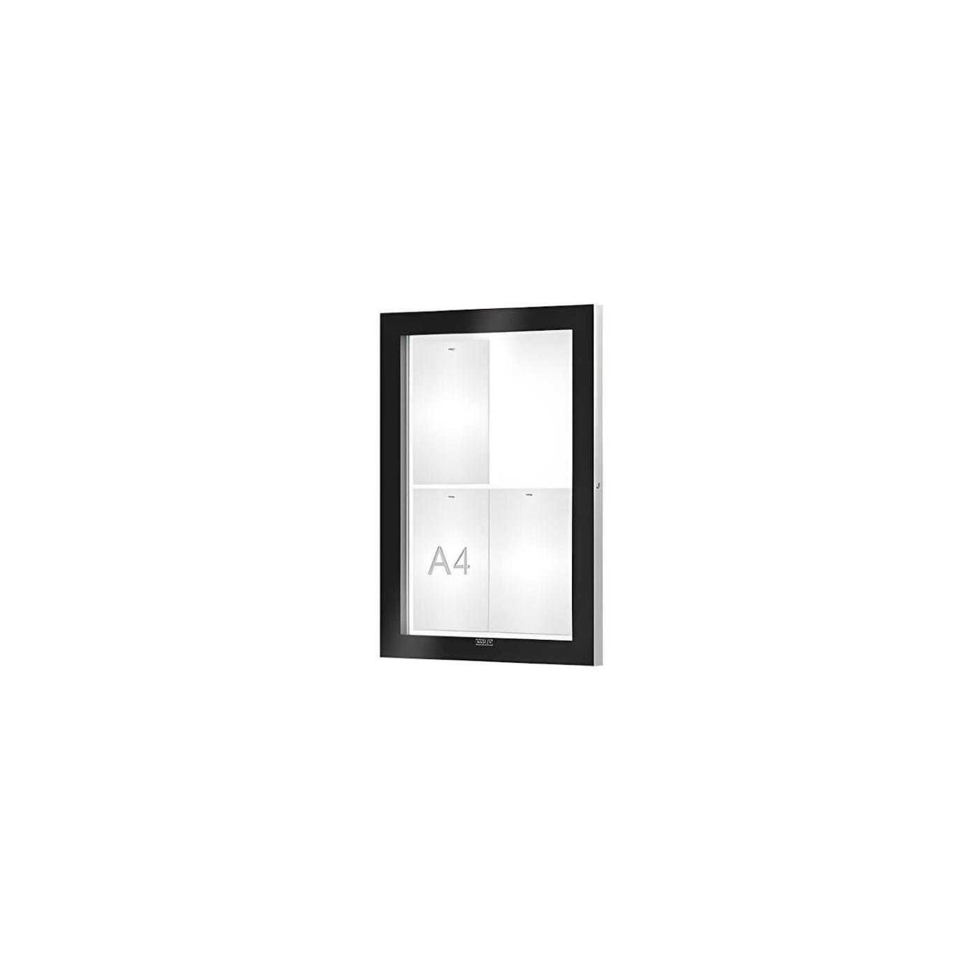 Vitrina de exterior Edge com 54 mm de espessura