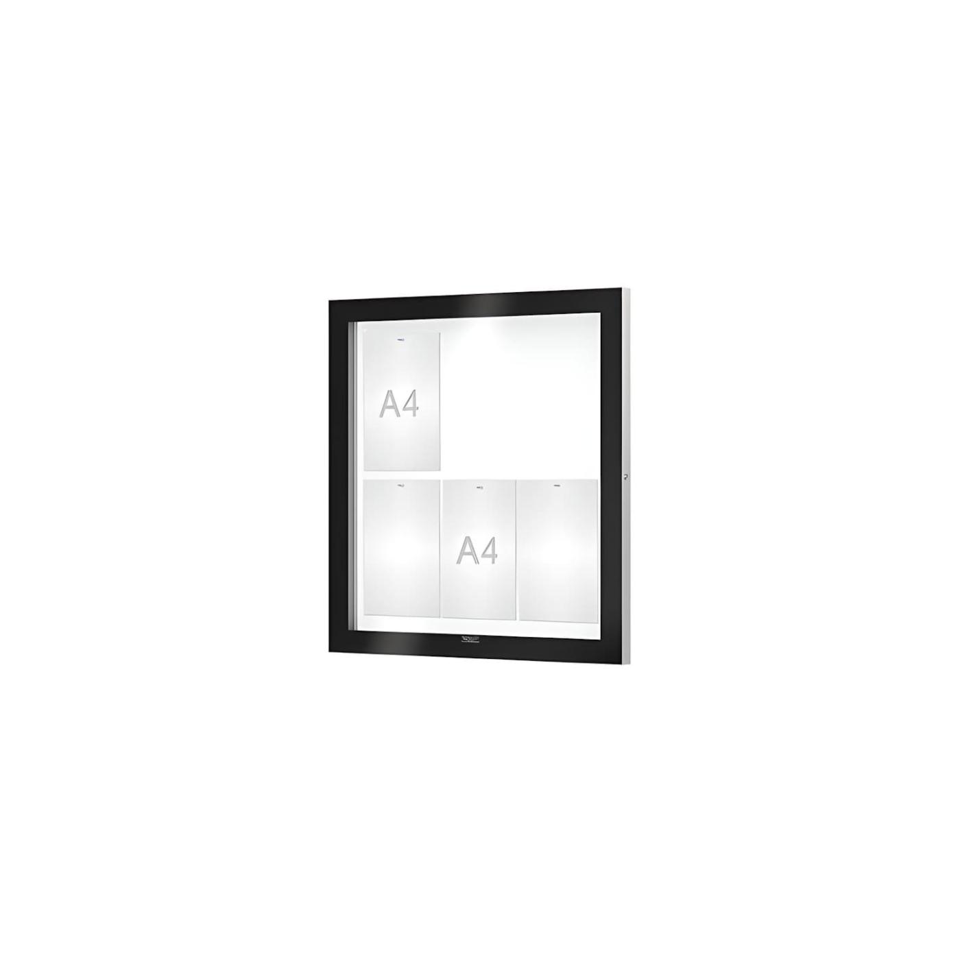 Vitrina de exterior Edge com 54 mm de espessura