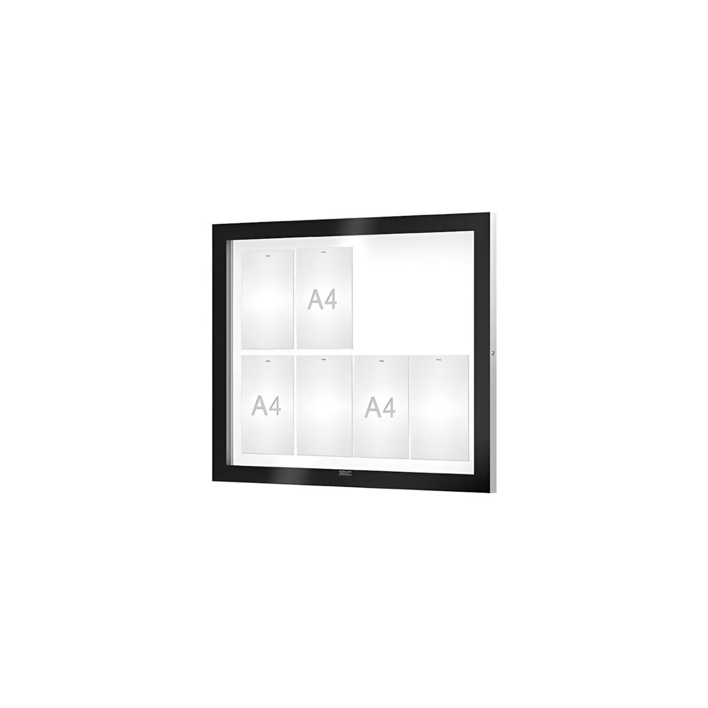 Vitrina de exterior Edge com 54 mm de espessura