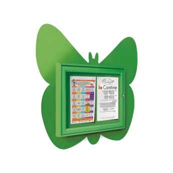 Vitrina de exterior mariposa
