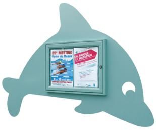 Vitrina exterior delfin