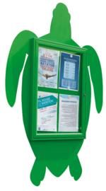 Vitrina exterior tortuga de mar